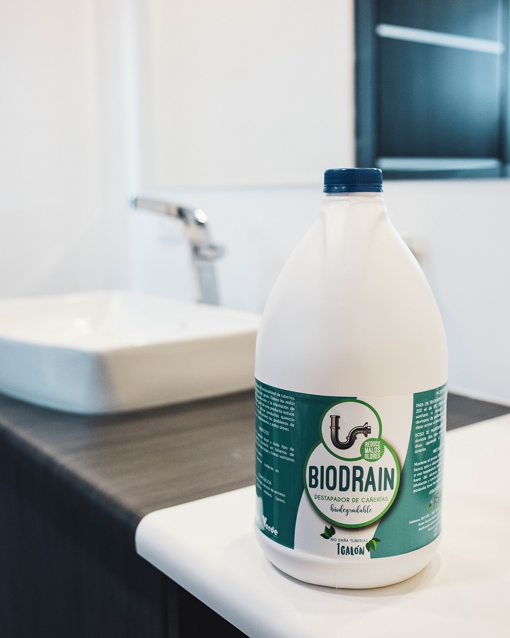 Biodrain | Destapador De Cañerías Multienzimático | Litro – Hogar Verde
