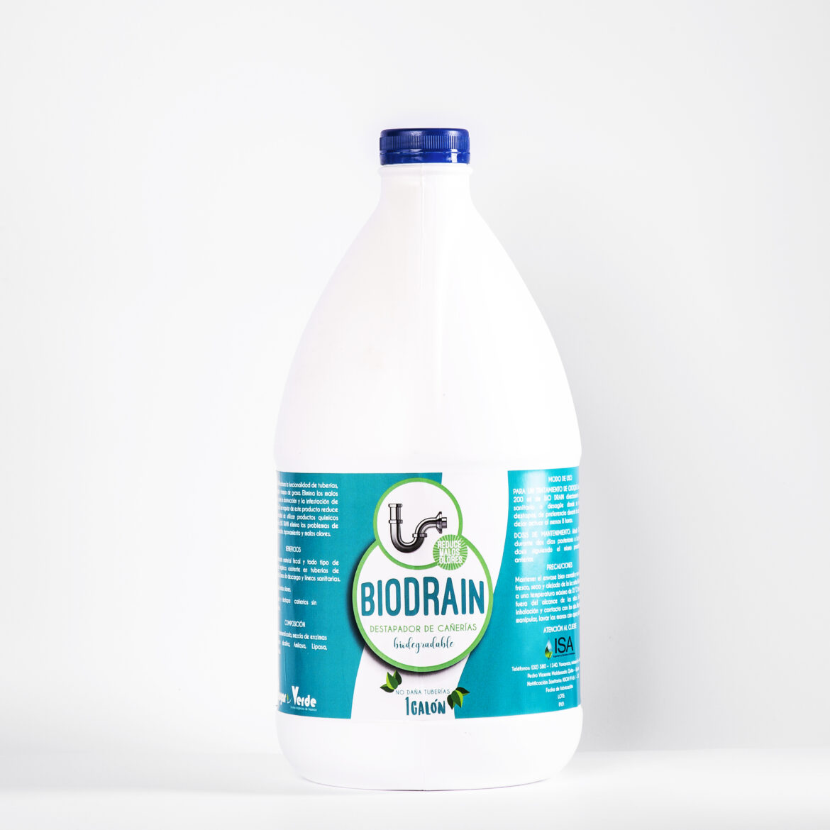 Biodrain | Destapador De Cañerías Multienzimático | Galón – Hogar Verde