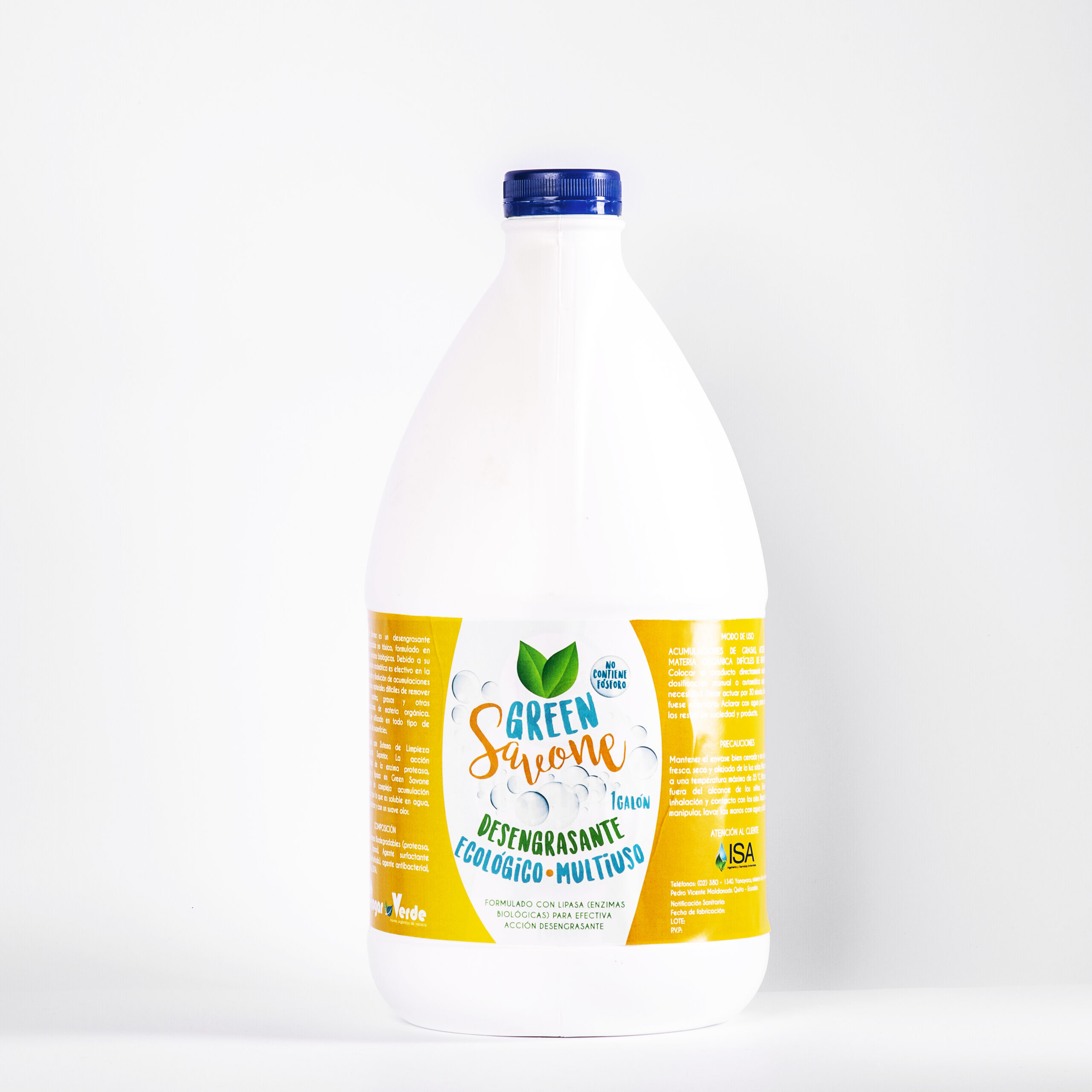 .Green Savone | Detergente De Ropa | Biodegradable Para Bebé | Galón